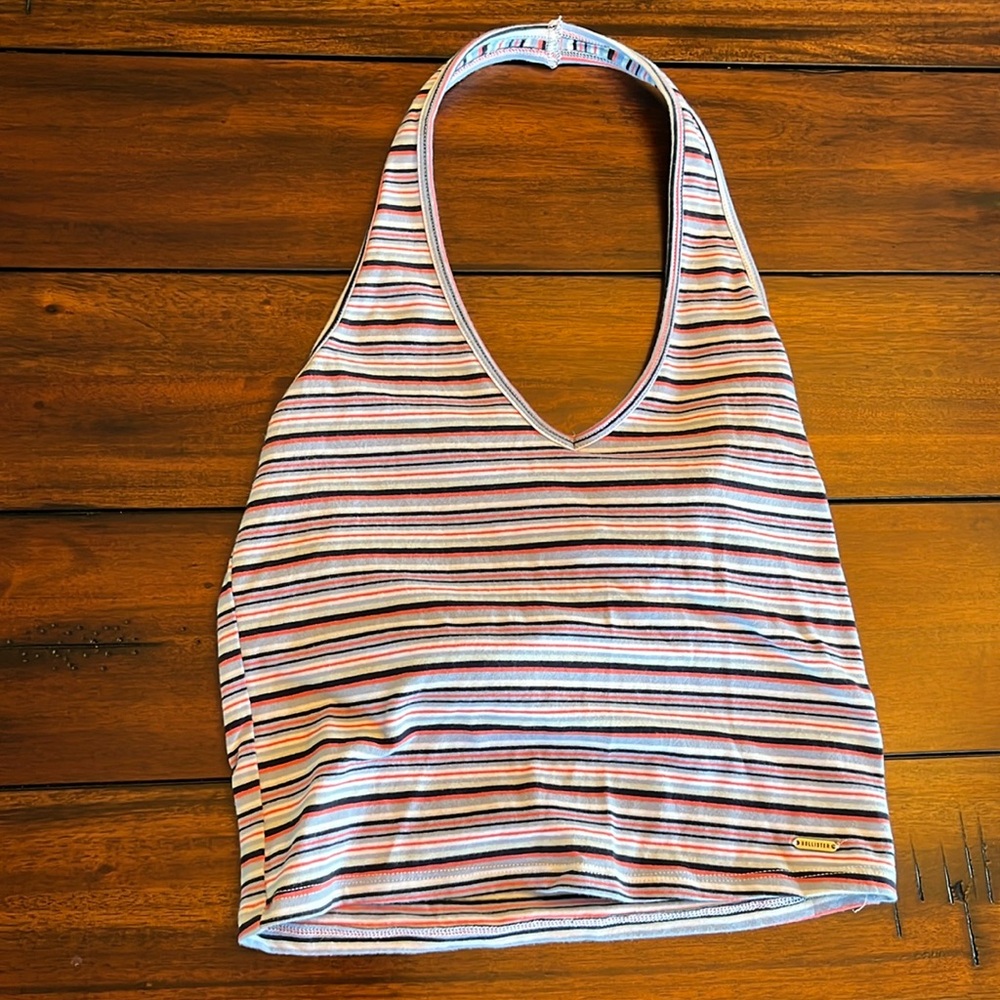 hollister halter top (small)